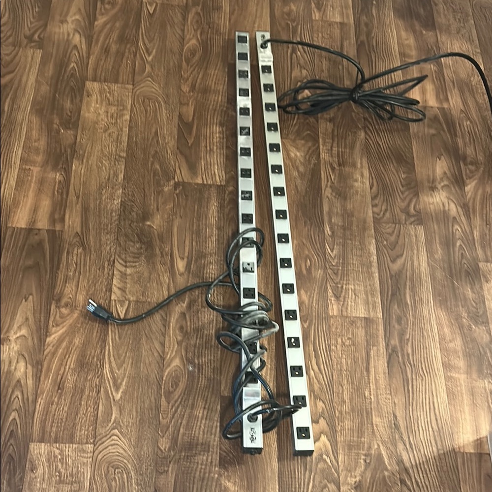 Power Strips - Silver/black